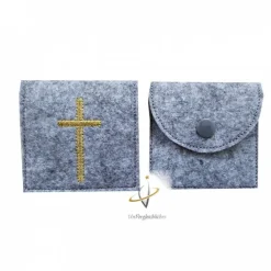 Rosenkranztäschchen|UnVergleichliches Universal Rosenkranztäschchen, Tasche Rosenkranz, Filz, Rosenkranz, Rosenkranz Täschchen, Kommunion, Geschenk Kommunion,