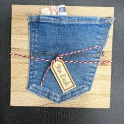 Gutscheine|DER KLEINE SERVICE Upcycling - Tasche voller Geld - Gutschein - Geld verschenken