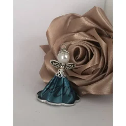 Outlet Upcycling Kapsel Engel mit Muster - Farbwahl - Weihnachten, Baumschmuck (2) Baumschmuck