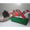 Weihnachtsdeko|friess-design Utensilo "Natale" aus Baumwolle grün/ bunt