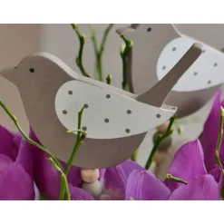 Sale Vogel-Stecker aus Holz Frühling
