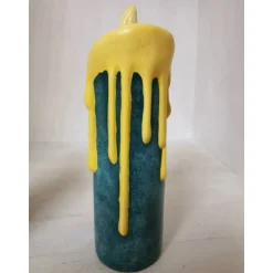 Waldschratkerze aus Keramik 4 Deko Halloween