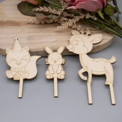 Sale Waldtiere Caketopper –  Kuchenaufsatz für Geburtstage & Babypartys Tortendekoration