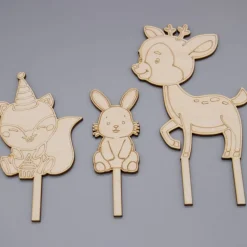 Sale Waldtiere Caketopper –  Kuchenaufsatz für Geburtstage & Babypartys Tortendekoration
