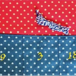 Adventskalender|Afrosteff Wand-Adventskalender, Adventskalender zum befüllen