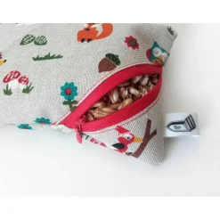 Sale Waschbares Dinkelspelz-Mauskissen mit Naturmotiven und Reißverschluss, Mauskissen mit Dinkelspreu Geschenke