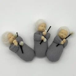 Weidenkätzchen Baby- Jahreszeitentisch  - Winter - Blumenkinder - Frühling Frühling