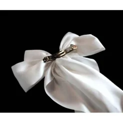 New Weiße Haarschleife, Braut, Bride to be, JGA, Schleife, Junggesellinnenabschied Junggesellinnenabschied
