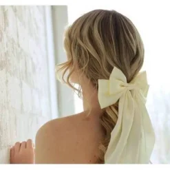 New Weiße Haarschleife, Braut, Bride to be, JGA, Schleife, Junggesellinnenabschied Junggesellinnenabschied
