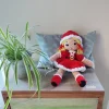 Weihnachtsdeko|GIDDIS FILZBOUTIQUE Weihnachten Amigurumi "Nikolausine"