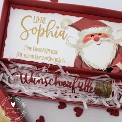 Discount Weihnachten Geldgeschenk Geschenkschachtel mit Wunscherfüller |4006 -A6 Geldgeschenke