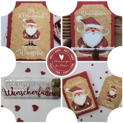 Discount Weihnachten Geldgeschenk Geschenkschachtel mit Wunscherfüller |4006 -A6 Geldgeschenke