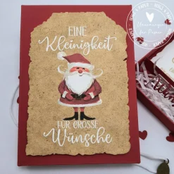 Discount Weihnachten Geldgeschenk Geschenkschachtel mit Wunscherfüller |4006 -A6 Geldgeschenke