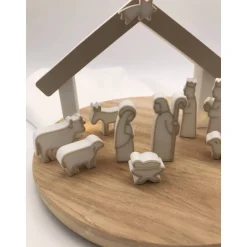 Best Weihnachten: Weihnachtskrippe modern – Minimalistische Krippe aus 3D-Druck Krippen