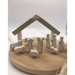 Best Weihnachten: Weihnachtskrippe modern – Minimalistische Krippe aus 3D-Druck Krippen