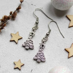 Best Weihnachtliche Ohrringe Weihnachtsbaum • Ohrhänger | Ohrschmuck | Weihnachten Weihnachtsaccessoires