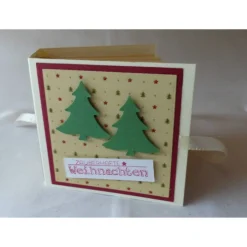 Discount Weihnachtliches-Teebeutelbüchlein Geschenkverpackungen