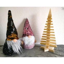 Weihnachtsdeko|Hübsches Aus Holz Weihnachtsbaum aus Holz, gefächert
