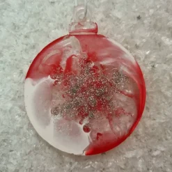 Baumschmuck|HandmadewithloveNM Weihnachtsbaumanhänger in Kugelform