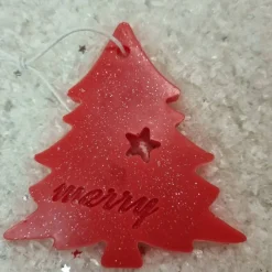 Outlet Weihnachtsbaumanhänger in Tannenbaum Optik Baumschmuck