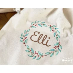 Weihnachtsbeutel / Baumwollbeutel / Personalisiert / Geschenk zu Weihnachten/ Geschenkesack / X-MAS Säckchen & Beutel