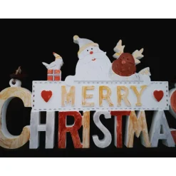 Best Weihnachtsdekoration, Weihnachtsmann mit Gefährten Weihnachtsdeko