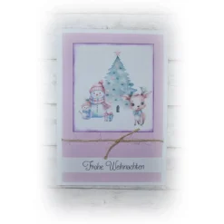 Weihnachtskarten|Kleines Kreativ-Stübchen Weihnachts-Karte, Grußkarte zu Weihnachten, Weihnachtszeit, Handmade