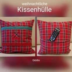 Online Weihnachts-Kissenhülle, 40 x 40 cm Weihnachtsdeko