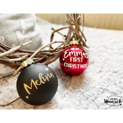 Weihnachtskugel personalisiert / Christmas / Tannenbaumkugel / Christbaumschmuck / X-MAX / Kugel / Baum Baumschmuck Personalisierbar