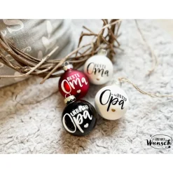Weihnachtskugel personalisiert / Christmas / Tannenbaumkugel / Christbaumschmuck / X-MAX / Kugel / Baum Baumschmuck Personalisierbar
