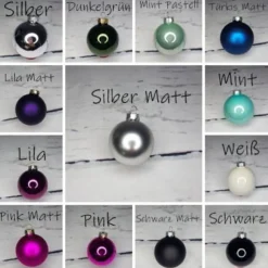 Outlet Weihnachtskugeln personalisiert, Geschenke, Weihnachten, Christmas, verschiedene Motive, Wunschnamen, Namen Baumschmuck Personalisierbar