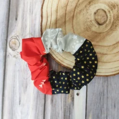 Best Weihnachtsscrunchie für den Adventskalender oder Nikolaus | Haargummi, Haarband | RÄUBERKIND Weihnachtsaccessoires