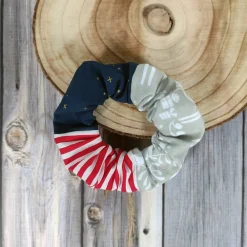Weihnachtsscrunchie STERNENBLITZ für den Adventskalender oder Nikolaus | Haargummi, Haarband | RÄUBERKIND Weihnachtsaccessoires