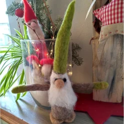 Weihnachts-Wichtel/Zwerg handgefilzt Weihnachtsdeko