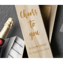 Hochzeitsgeschenke|Ankes kreative Suite Weinkiste personalisiertes Geschenk Hochzeit