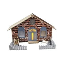 Wichtelzauber|Dragonpanda kreativ Wichtelhaus Mauerwerk: Handgefertigte Miniatur für Deko & Wichteltüren