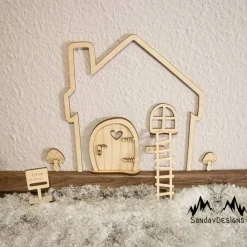 Hot Wichteltür Set mit Haus Wichtelzauber
