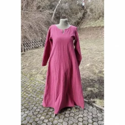 Kostüme Für Erwachsene|Toraxacum Wikinger Leinen Kleid, used look, Unterkleid Mittelalter, Leinenkleid, stone washed, Cosplay, LARP,