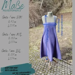 Kostüme Für Erwachsene|Toraxacum Wikinger Schürzenkleid 100% Wolle, Überkleid dunkelbraun, Mittelalter Kleid,