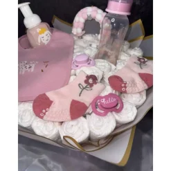 Windelbouquet für Mädchen Geschenke