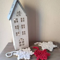 Online Winter/Weihnachtsdeko, Schneeflocken gehäkelt Weihnachtsdeko