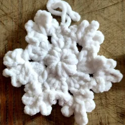 Winter/Weihnachtsdeko, Schneeflocken gehäkelt Weihnachtsdeko