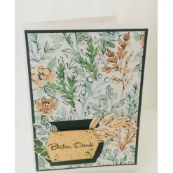 Danksagungskarten|UniKart Wunderschön Florale   Danke Karte Handgefertigt mit Stampin'Up!
