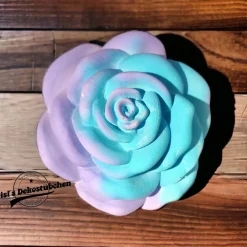Clearance Wunderschöne Keramik Rose in Pastellfarben Dekoration