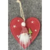 Wunderschöne Tür-/Hängedeko, Advent, Weihnachten, Wichtel, Sterne, Herz, Höhe ca 12 cm Weihnachtsdeko