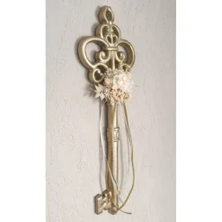 Hochzeitsgeschenke|AllerleiLiebe XL Deko Schlüssel mit Trockenblumen zur Hochzeit, Jubiläum oder zum Einzug