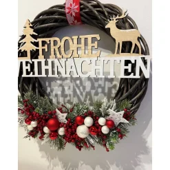 XL Weihnachtlicher Türkranz Weihnachtskranz Weihnachtsdeko Weihnachtsdeko