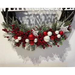 XL Weihnachtlicher Türkranz Weihnachtskranz Weihnachtsdeko Weihnachtsdeko