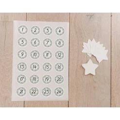 XXL Adventskalender zum Befüllen, Adventskalender mit großen Säckchen, Adventskalender für die ganze Familie Adventskalender