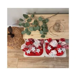 XXL Adventskalender zum Befüllen, Adventskalender mit großen Säckchen, Adventskalender für die ganze Familie Adventskalender